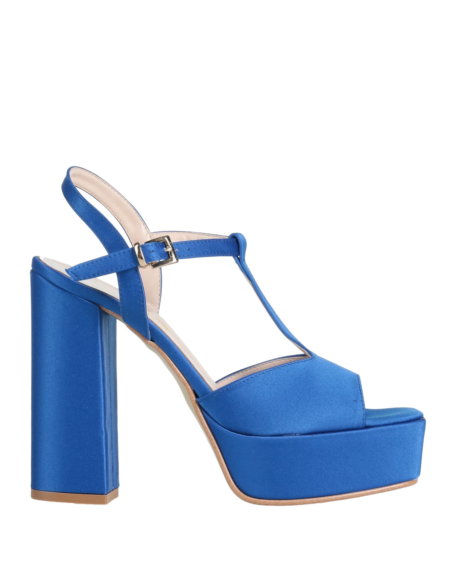 Divine Follie Sandals In Blue