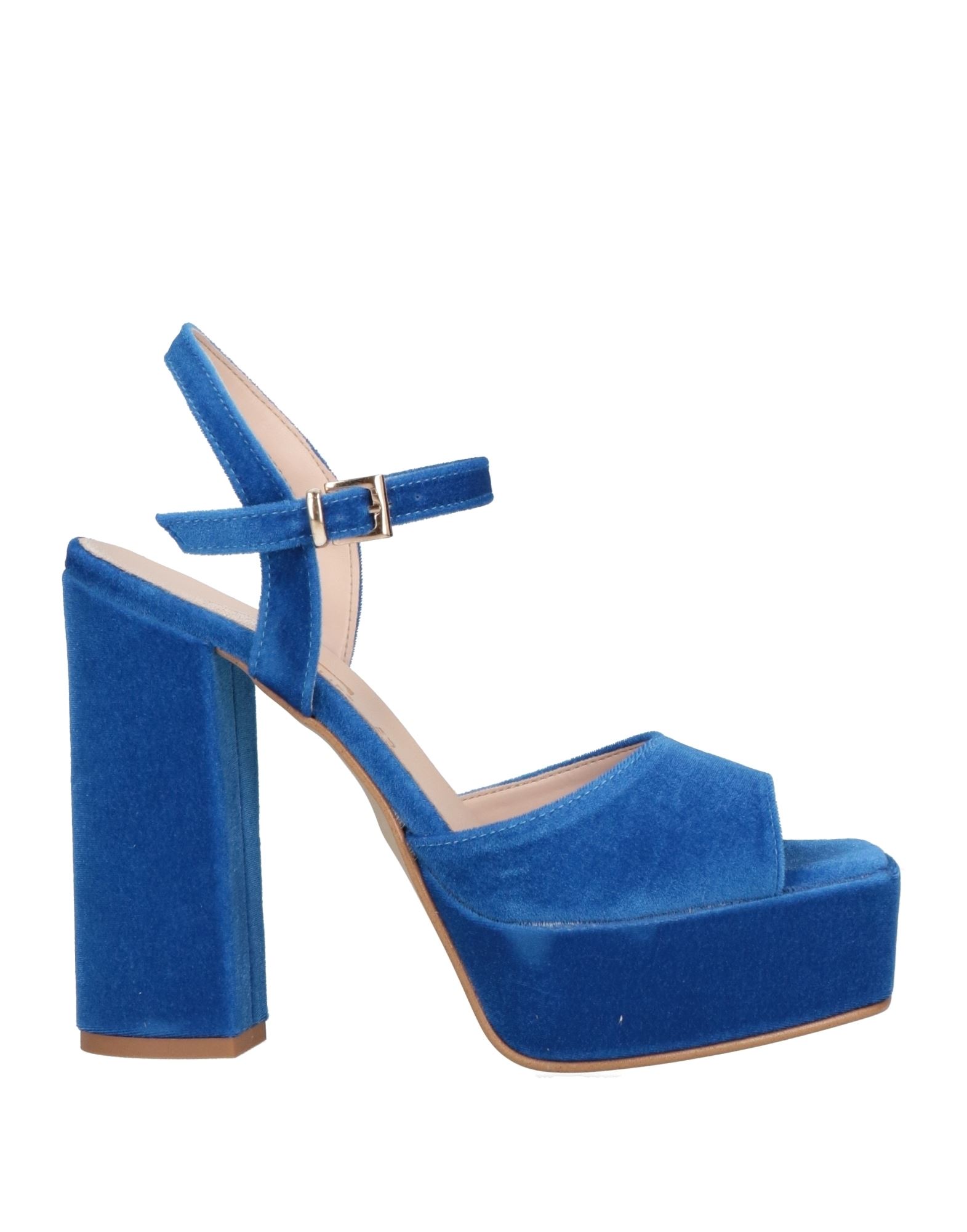 Divine Follie Sandals In Blue