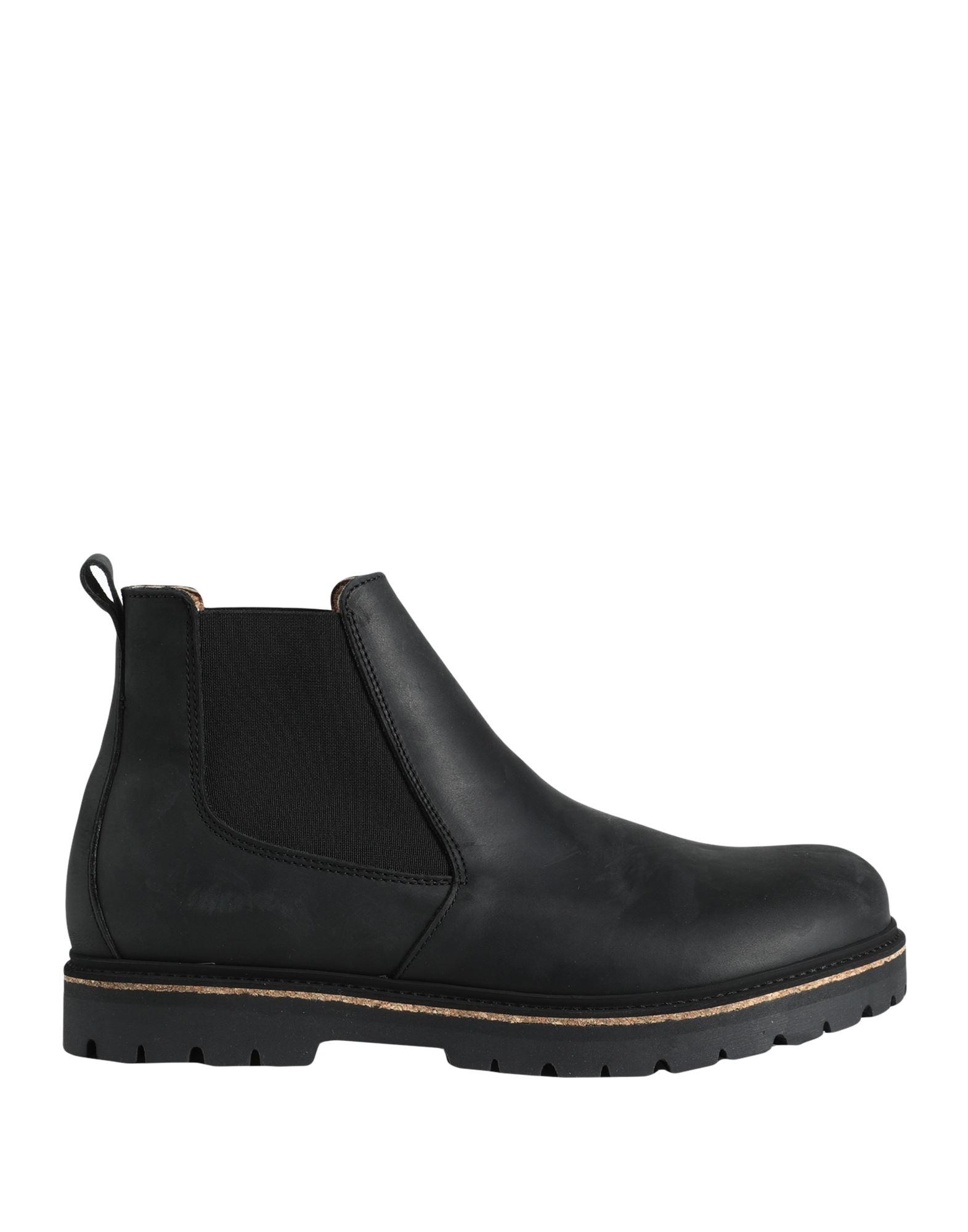 Birkenstock Stalon Ii Waxy Chelsea Boots In Leather Nubuck In Black