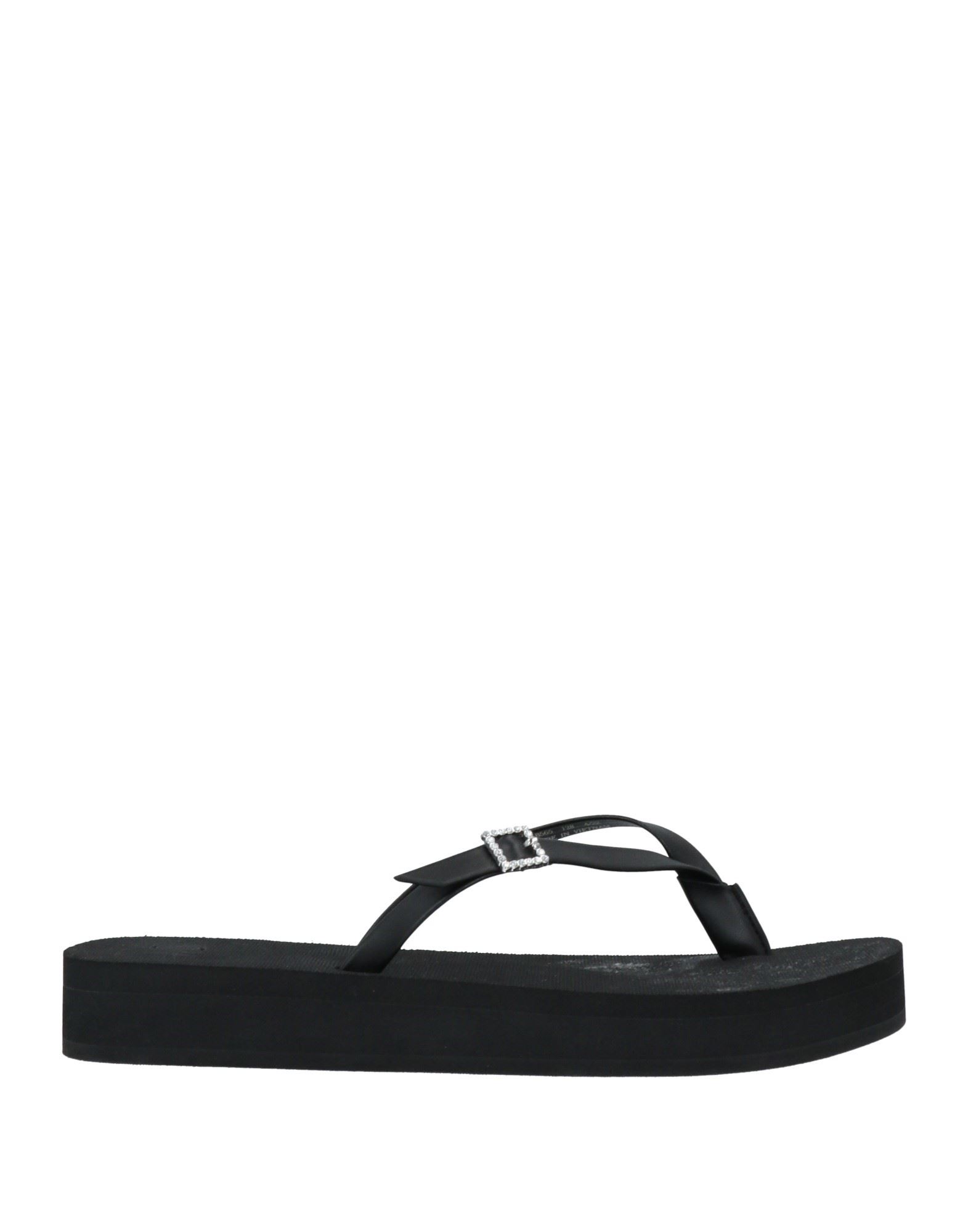 Stuart Weitzman Toe Strap Sandals In Black