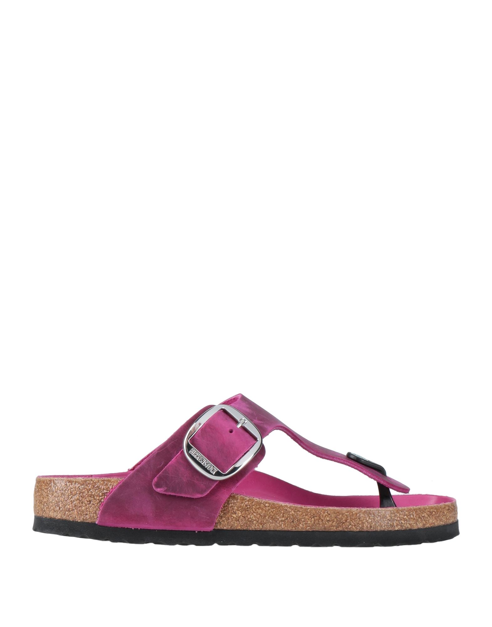 Birkenstock Toe Strap Sandals In Purple