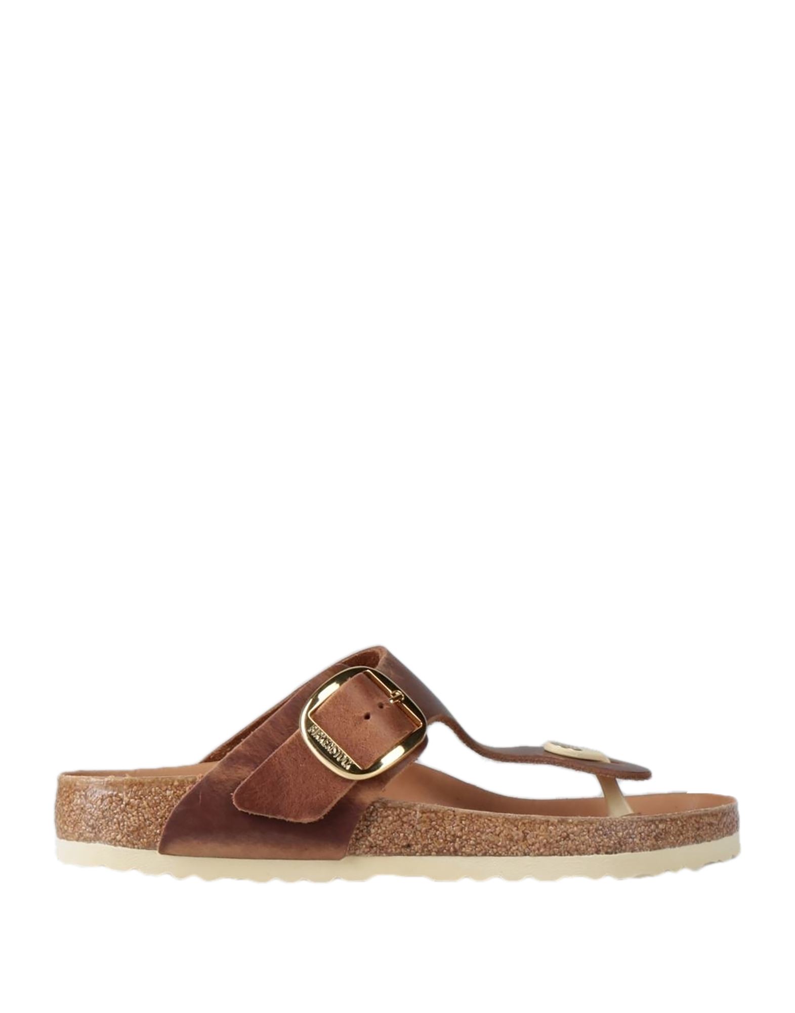 Birkenstock Toe Strap Sandals In Brown
