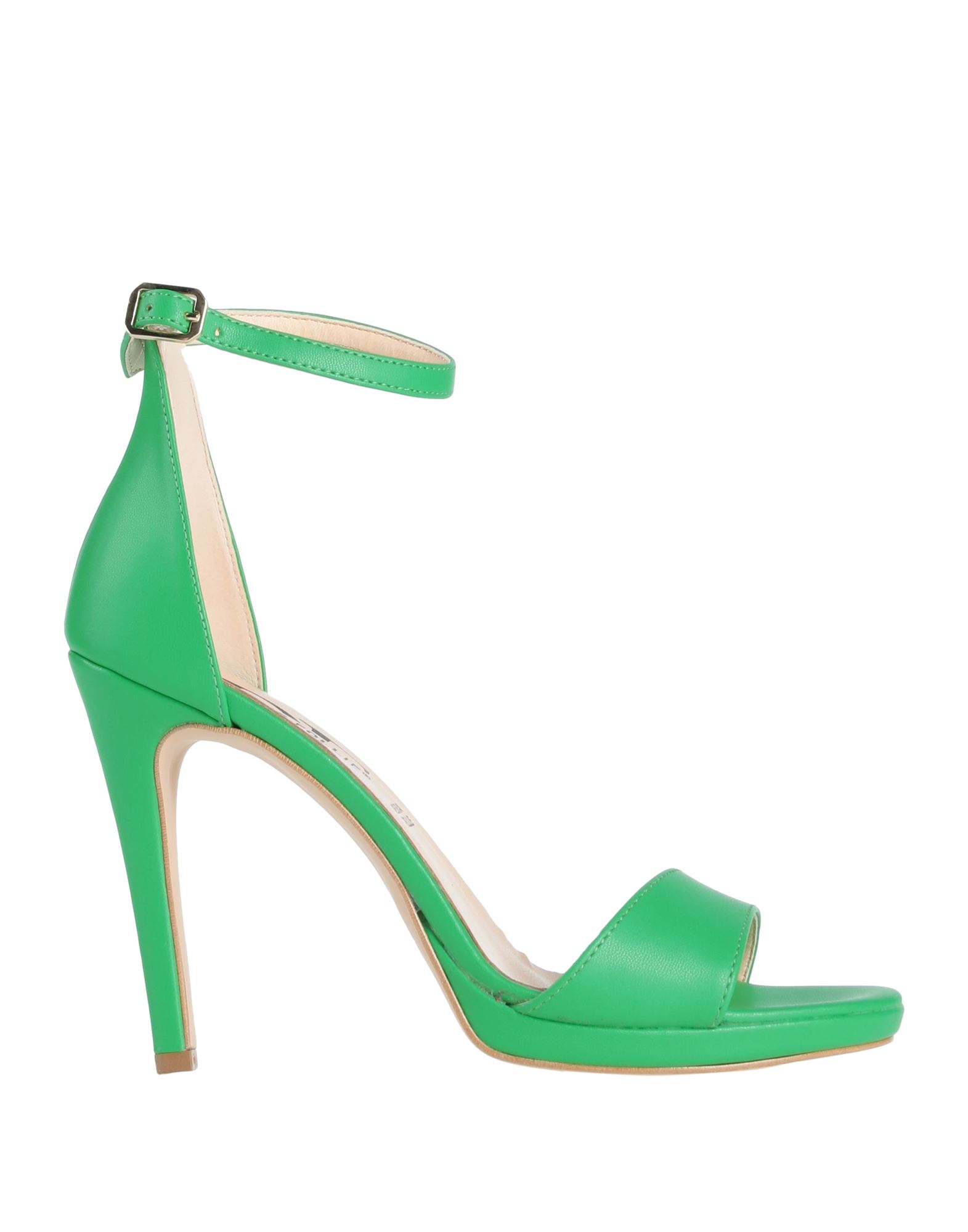 Divine Follie Sandals In Green