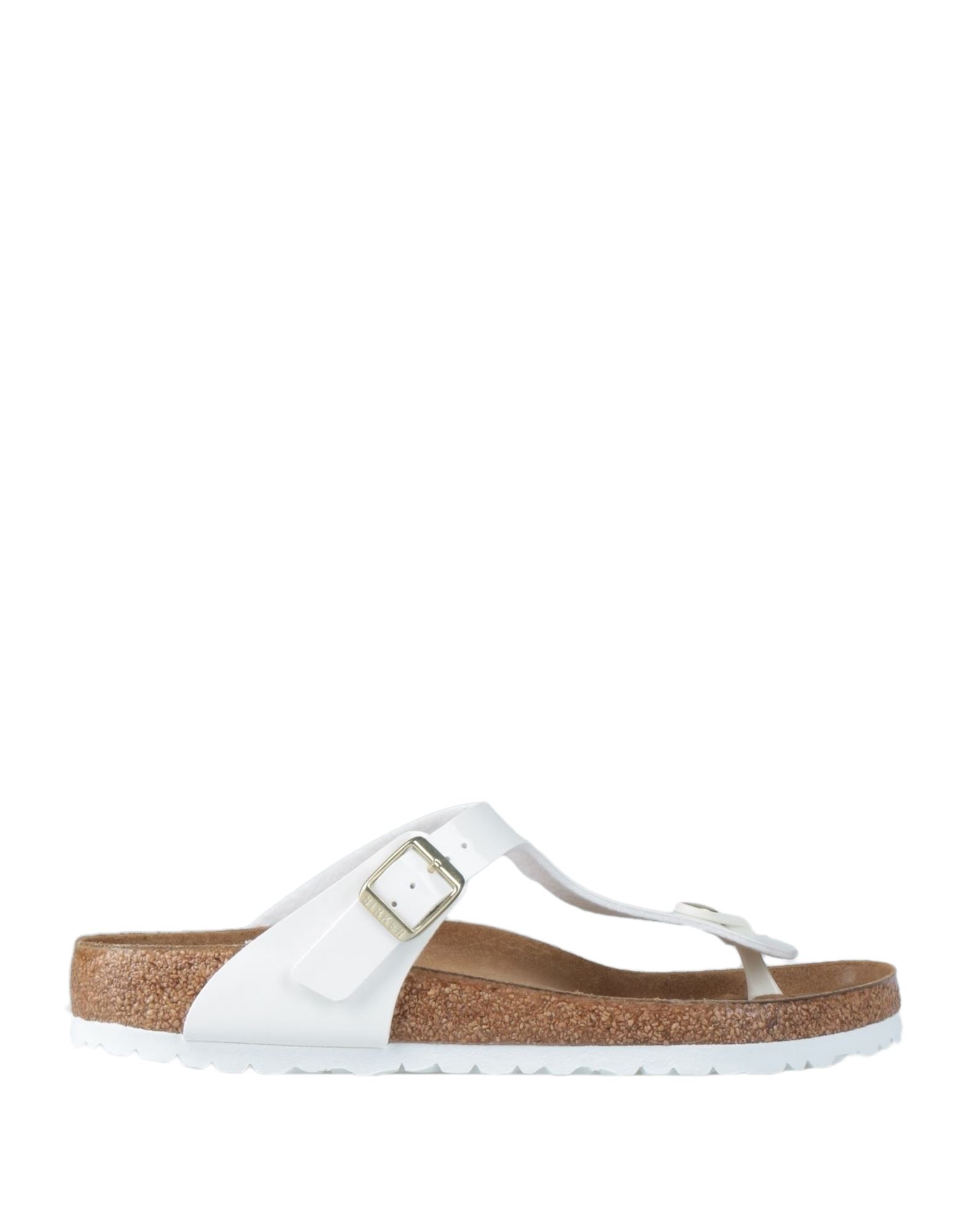 Birkenstock Toe Strap Sandals In White