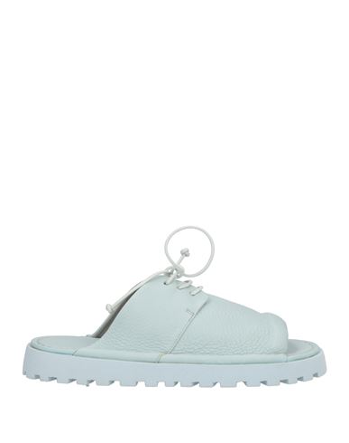 Marsèll Woman Sandals Sky Blue Size 8 Soft Leather