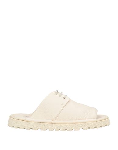 Marsèll Woman Sandals Ivory Size 6 Leather In Black