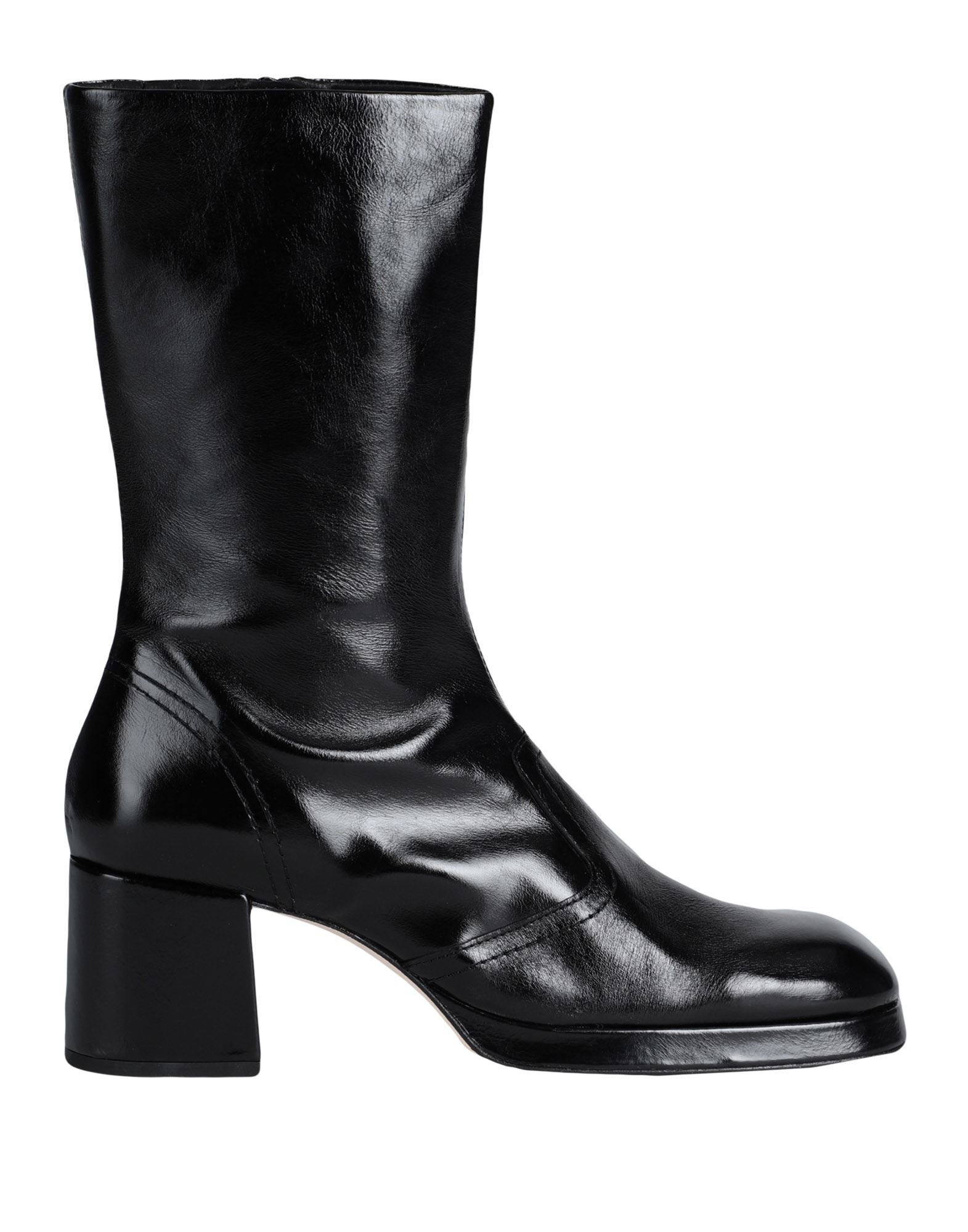 Shop Miista Cass Black Boots Woman Boot Black Size 7.5 Calfskin