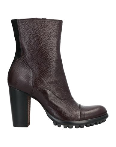 Principe Di Bologna Woman Ankle Boots Deep Purple Size 5.5 Soft Leather