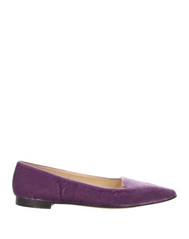 Douuod Woman Loafers Mauve Size 8 Textile Fibers In Purple