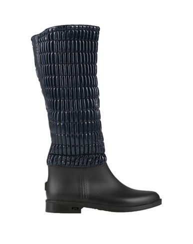 Pakerson Woman Knee Boots Black Size 9 Textile Fibers