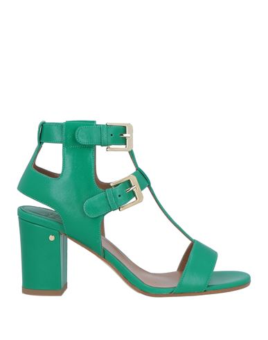 Laurence Dacade Woman Sandals Green Size 8 Calfskin