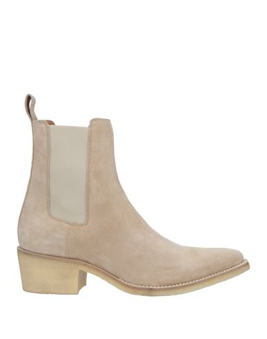 Amiri Man Ankle Boots Sand Size 12 Soft Leather In Beige