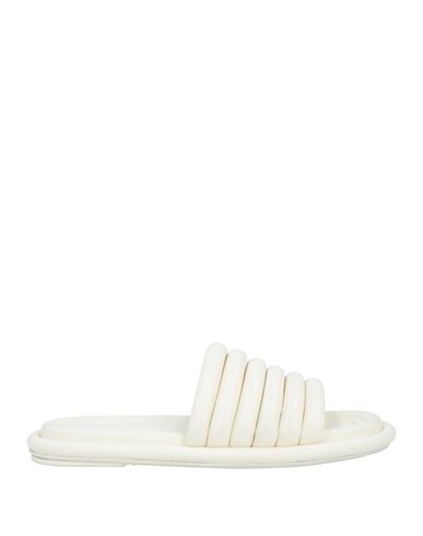 Marsèll Woman Sandals Ivory Size 7.5 Calfskin In White