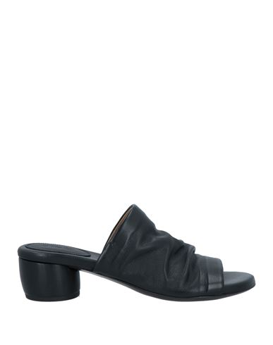 Marsèll Woman Sandals Black Size 9 Calfskin