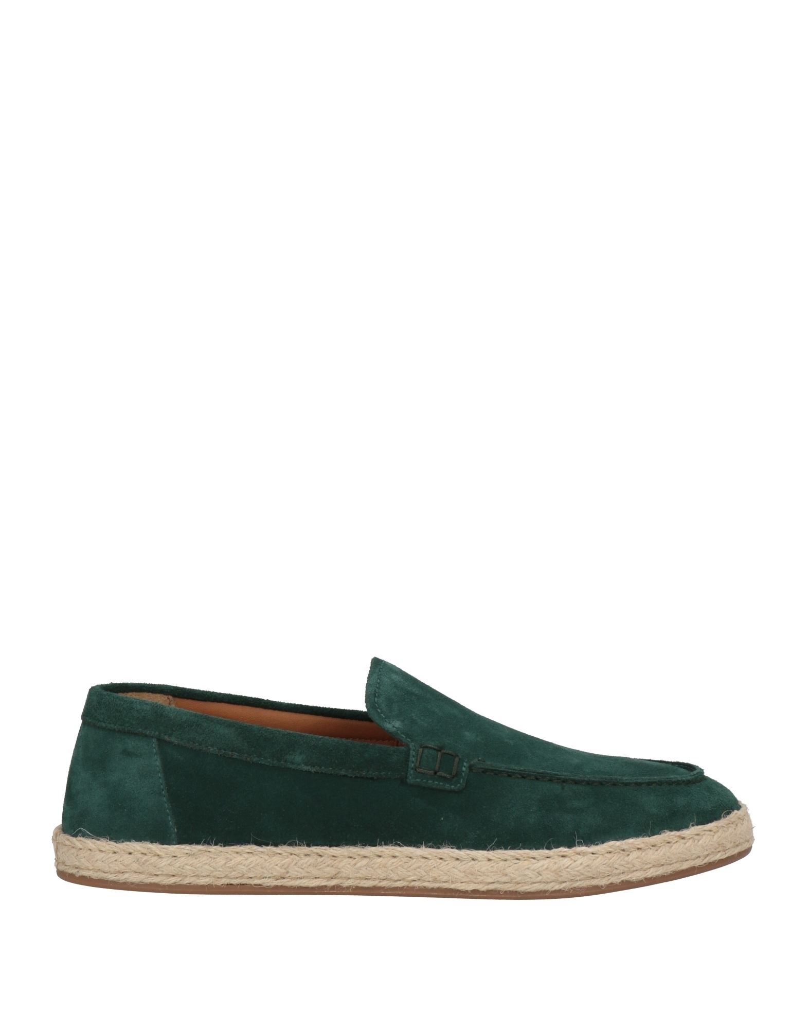 Doucal's Suede Slip-on Espadrilles In Green