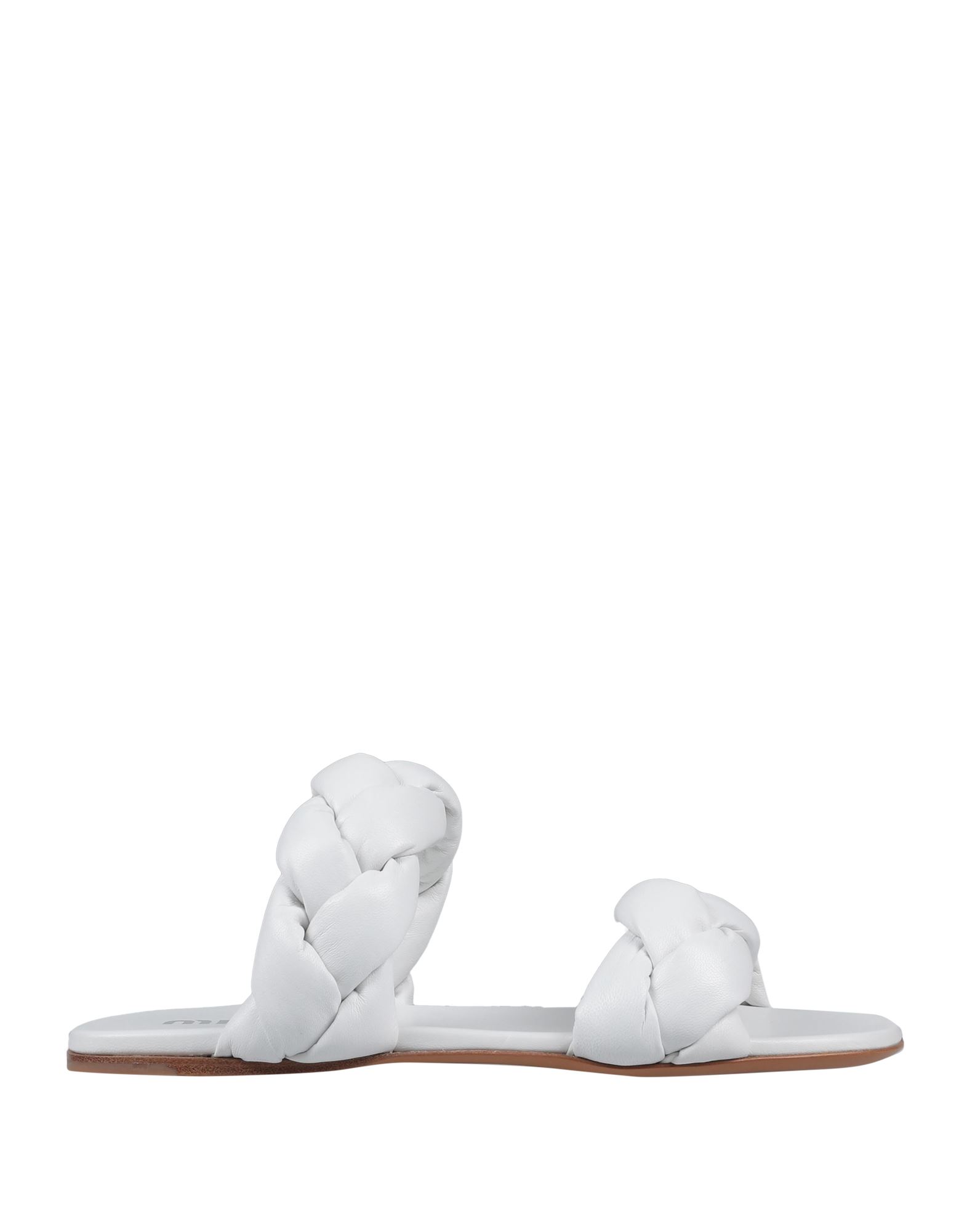 Miu Miu Sandals In White