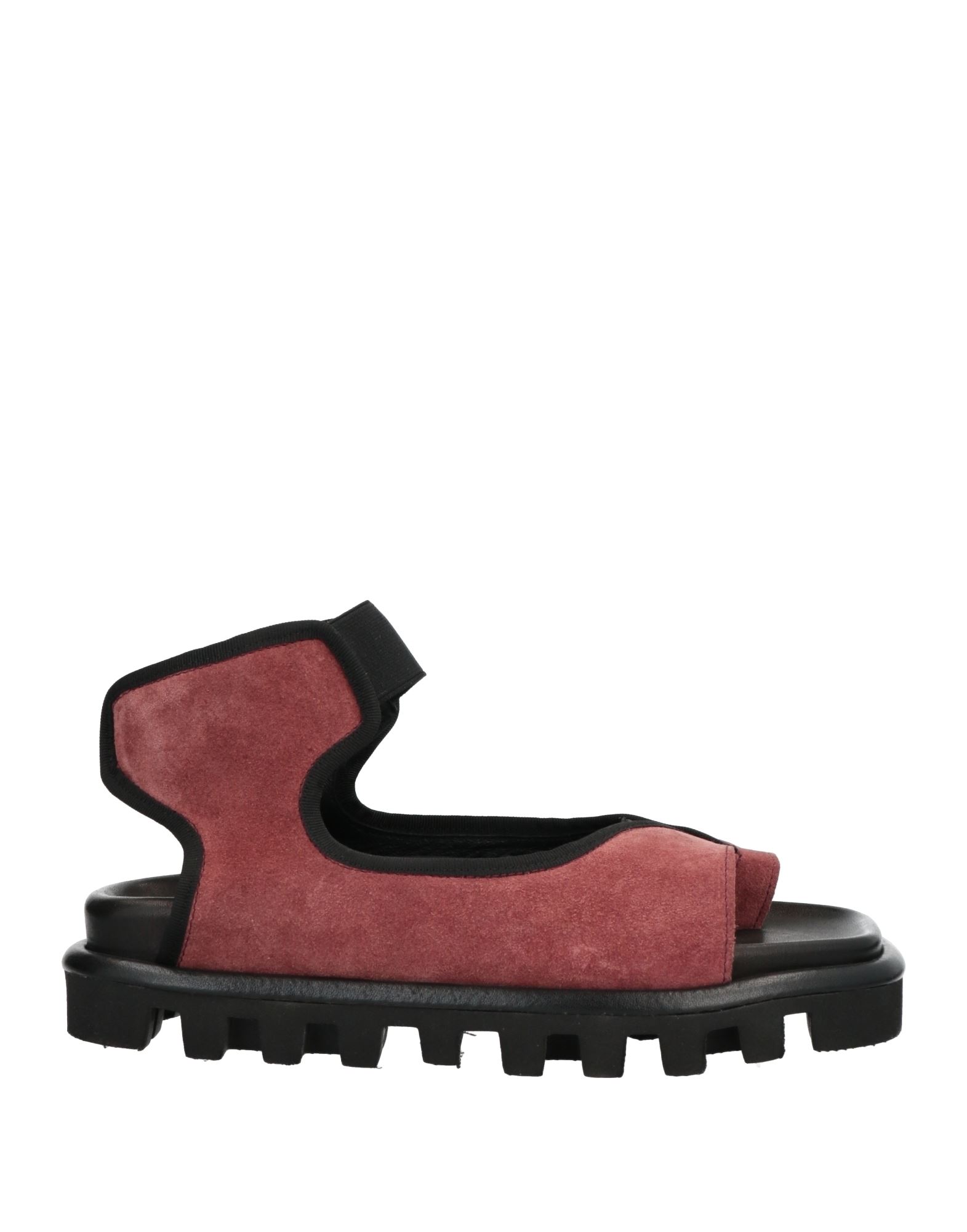1725.a Toe Strap Sandals In Red