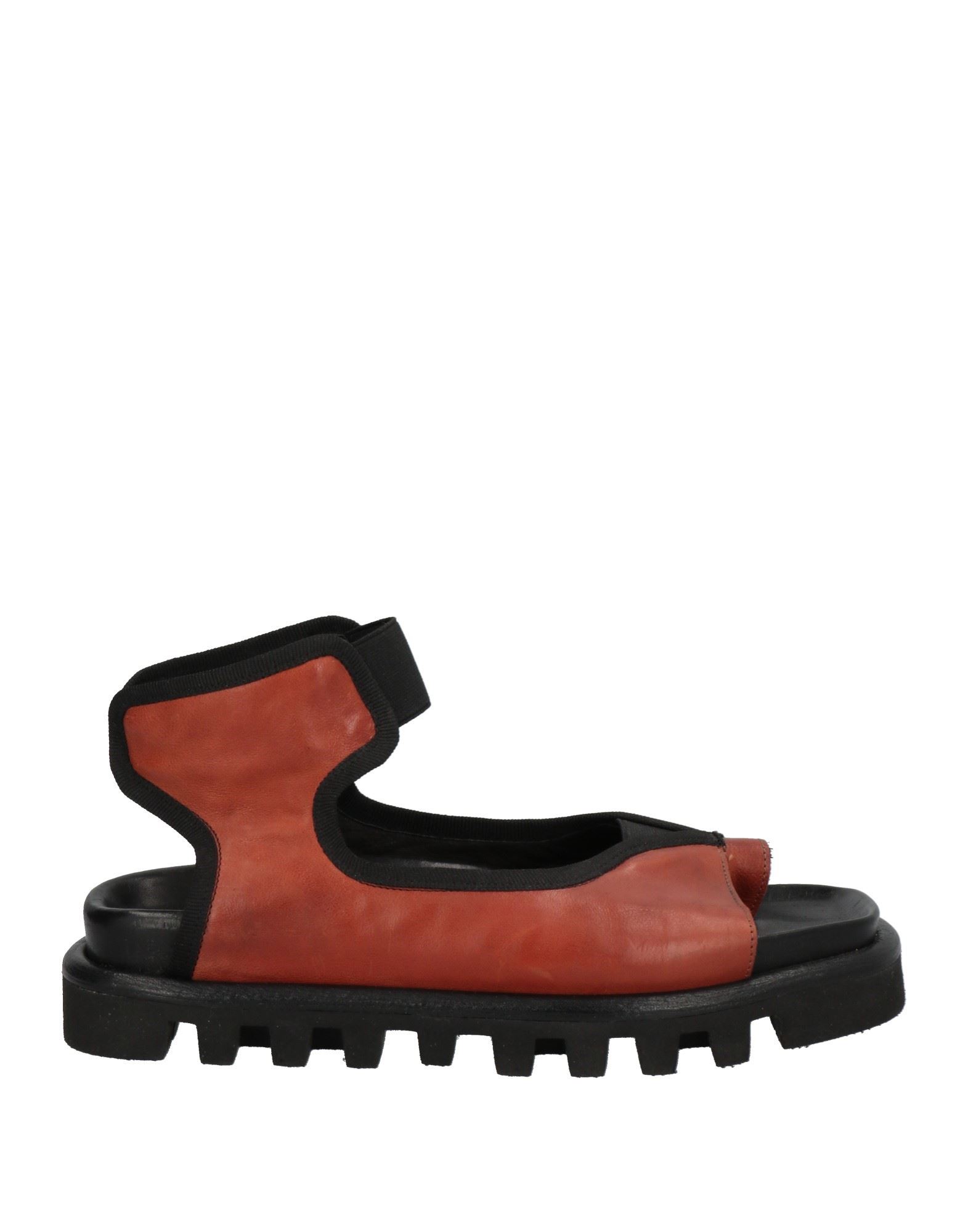 1725.a Toe Strap Sandals In Red