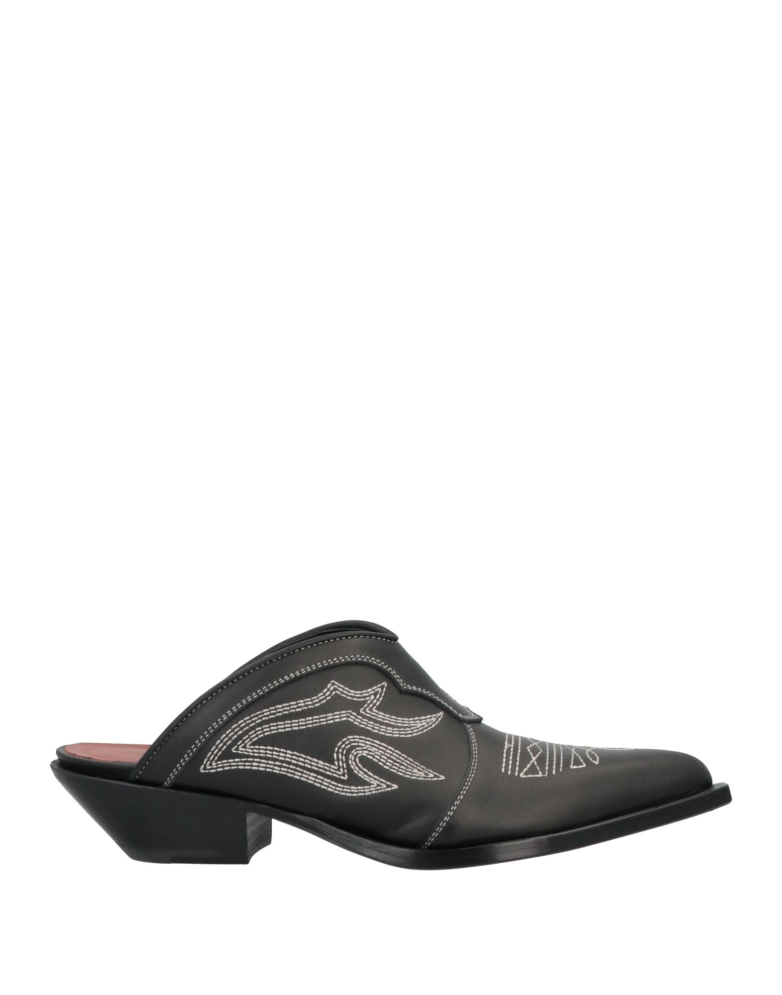 Shop Sonora Woman Mules & Clogs Black Size 7 Soft Leather