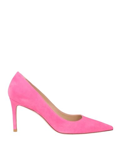 Stuart Weitzman Woman Pumps Pink Size 9.5 Soft Leather