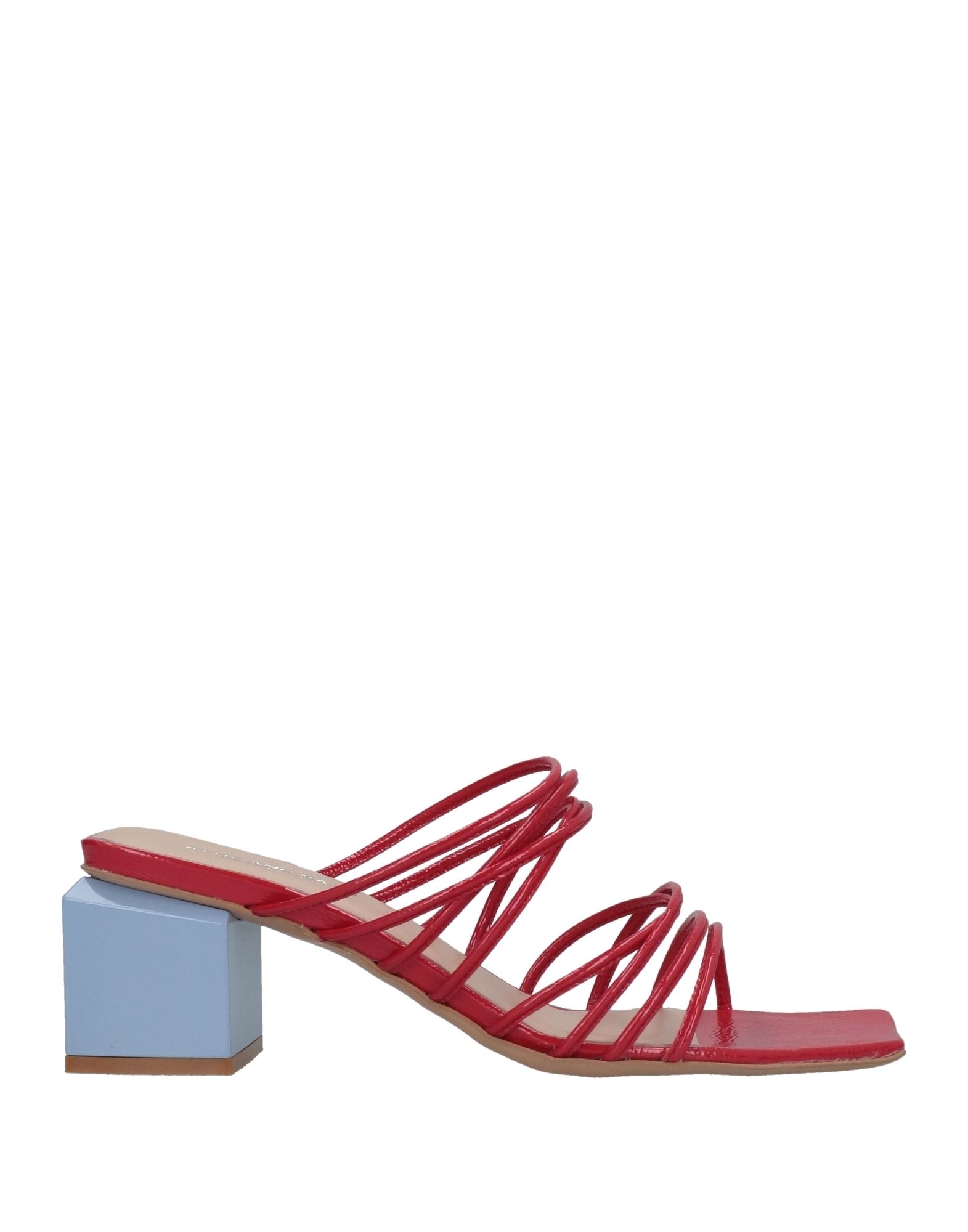 Attic And Barn Sandals In Red