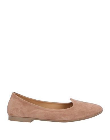 Anna F . Woman Ballet Flats Blush Size 10 Soft Leather In Pink