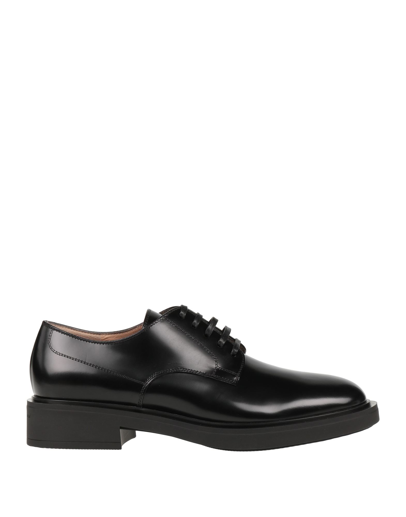 Gianvito Rossi Lace-up Shoes In Black