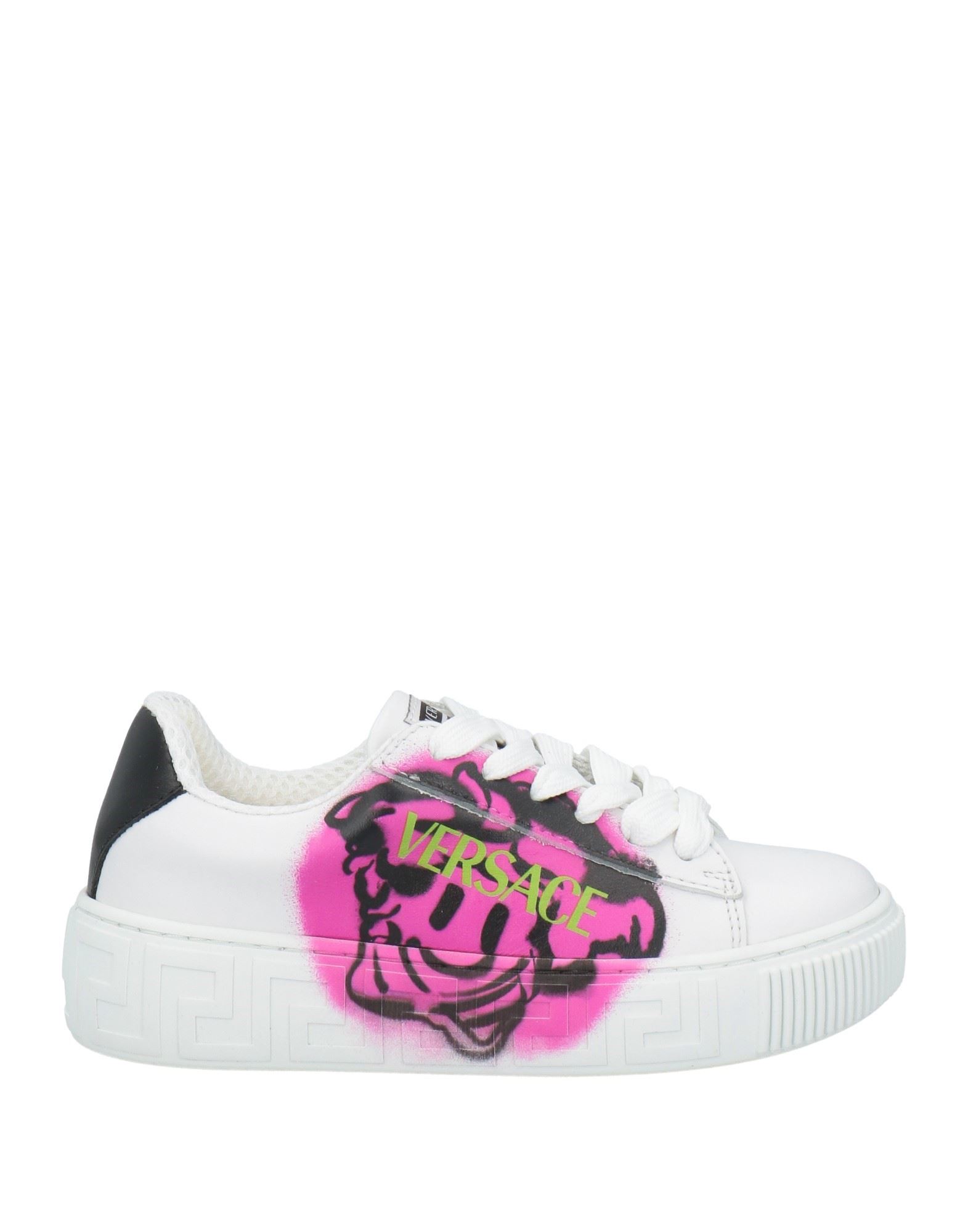 Versace Young Sneakers In White