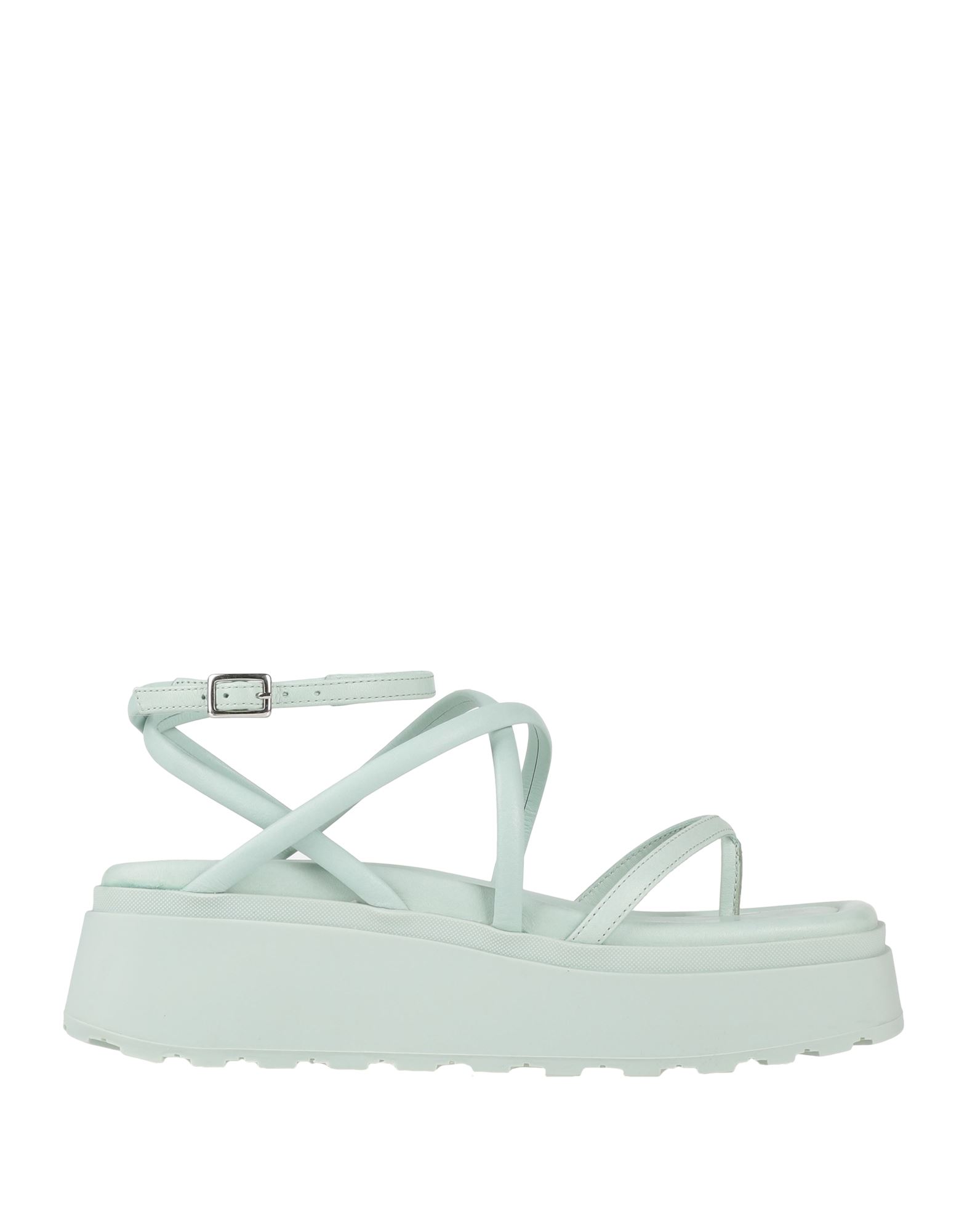 Vic Matie Toe Strap Sandals In Green