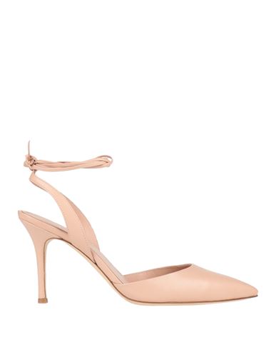Shop The Seller Woman Pumps Blush Size 6 Leather In Pink