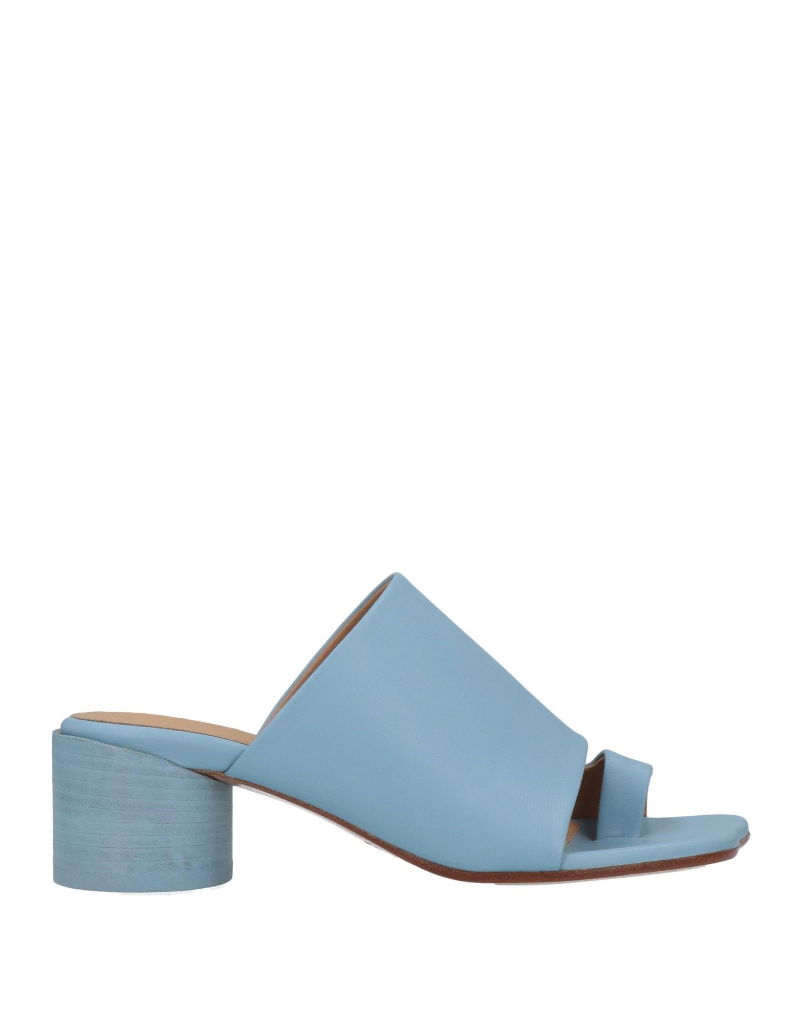 Mm6 Maison Margiela Toe Strap Sandals In Blue