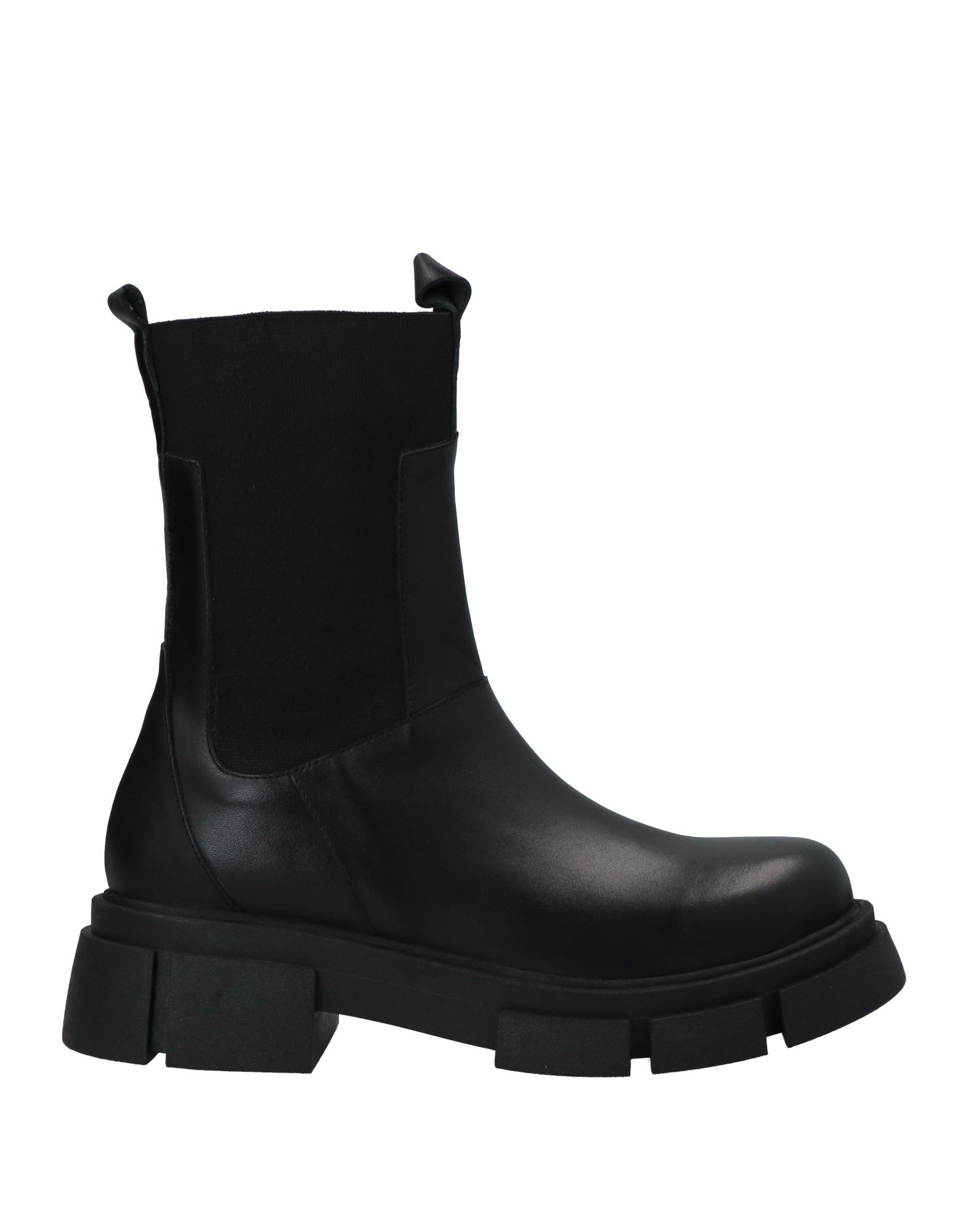 Cafènoir Woman Ankle Boots Black Size 10 Soft Leather In Black