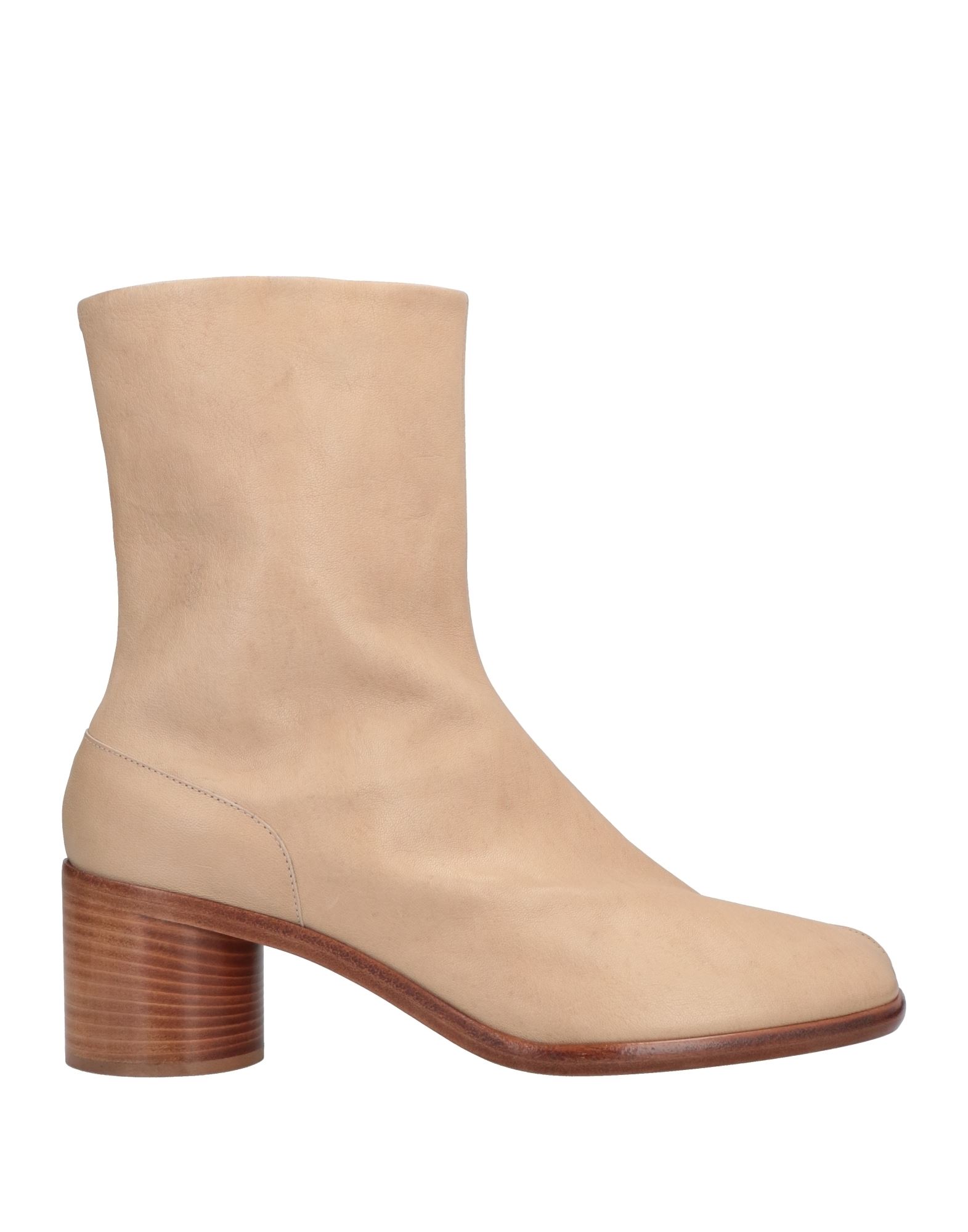 Maison Margiela Ankle Boots In Beige