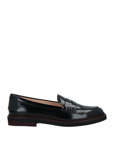 Tod's Woman Loafers Black Size 7.5 Soft Leather