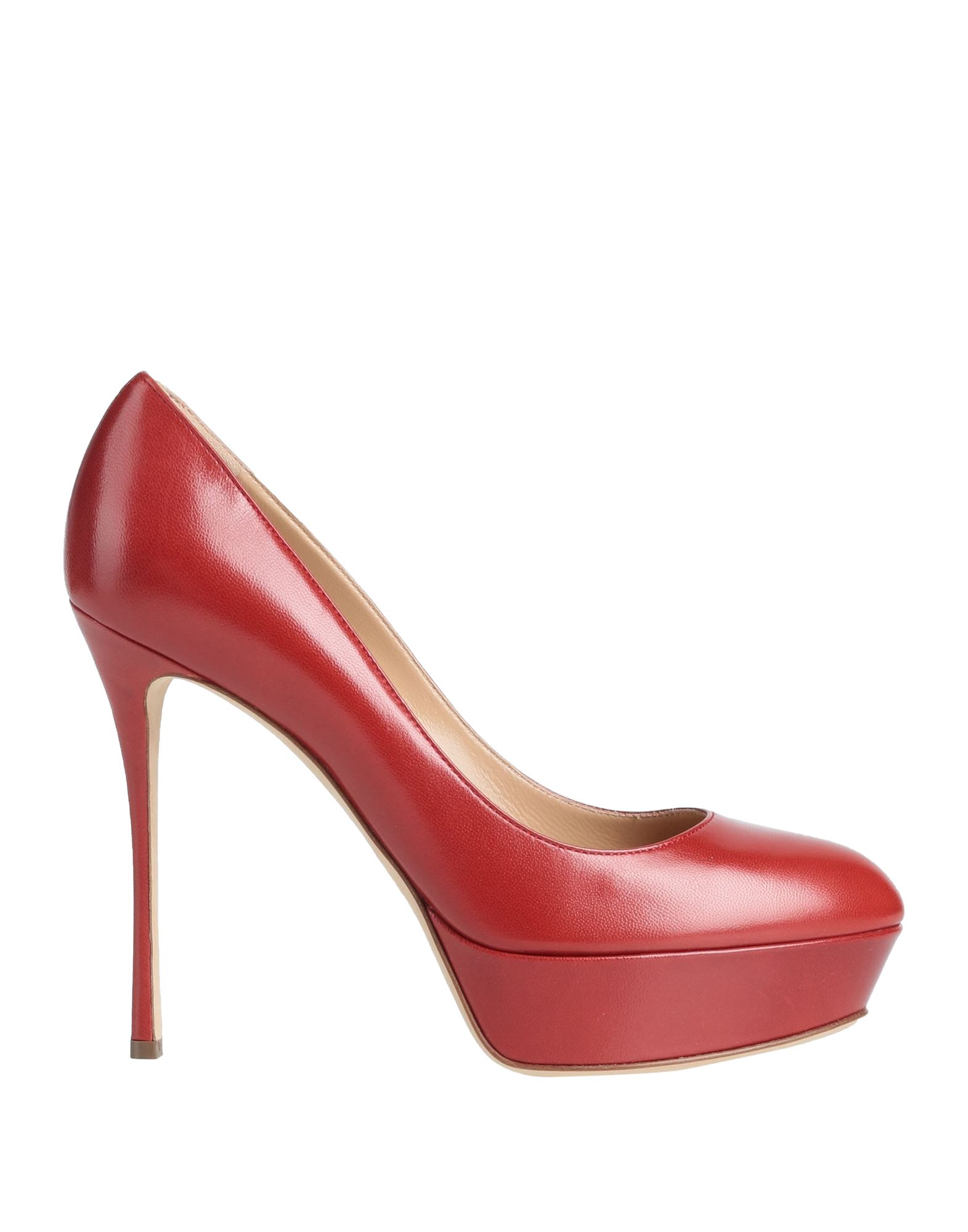 Sergio Rossi Pumps In Red ModeSens