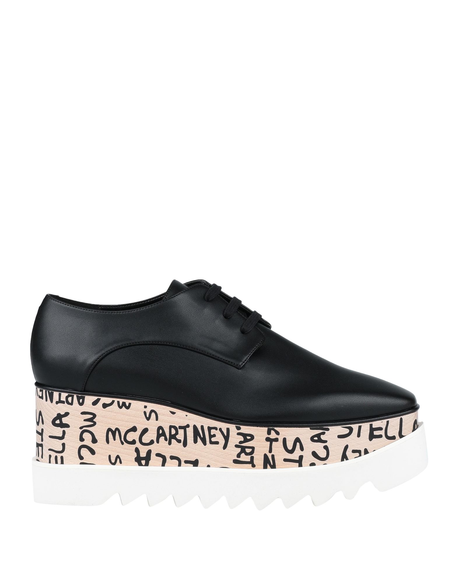 Stella Mccartney Lace-up Shoes In Black