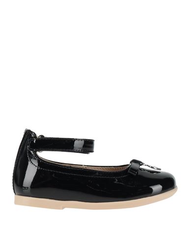 Emporio Armani Newborn Girl Ballet Flats Midnight Blue Size 9c Soft Leather In Blue