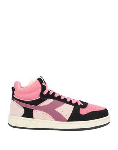 Diadora Magic Basket Demi Suede Wn Woman Sneakers Pink Size 5.5 Soft Leather