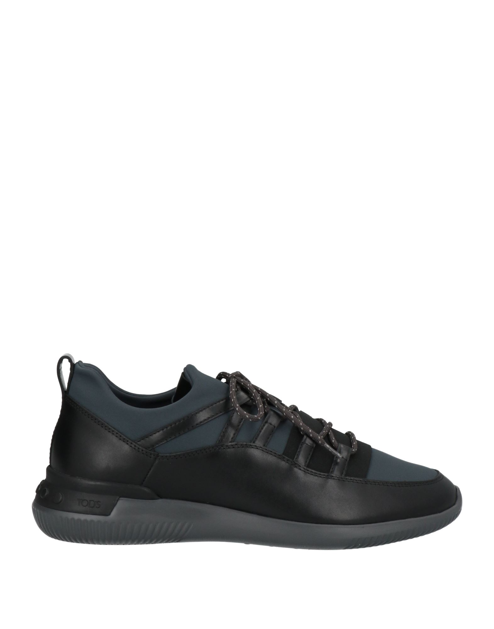 Shop Tod's No Code Tod's No_code Man Sneakers Midnight Blue Size 8 Soft Leather, Textile Fibers In Dark Blue