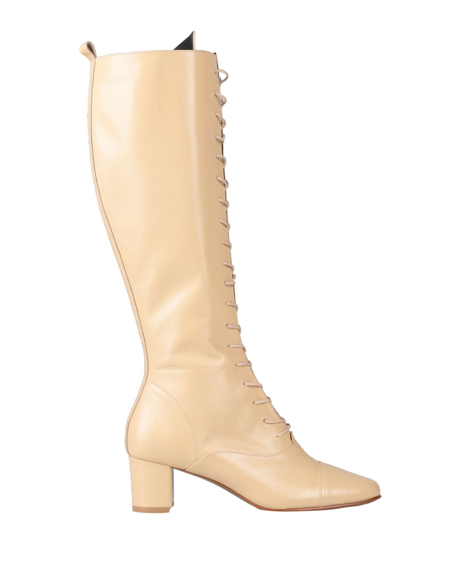 By Far Knee Boots In Beige ModeSens