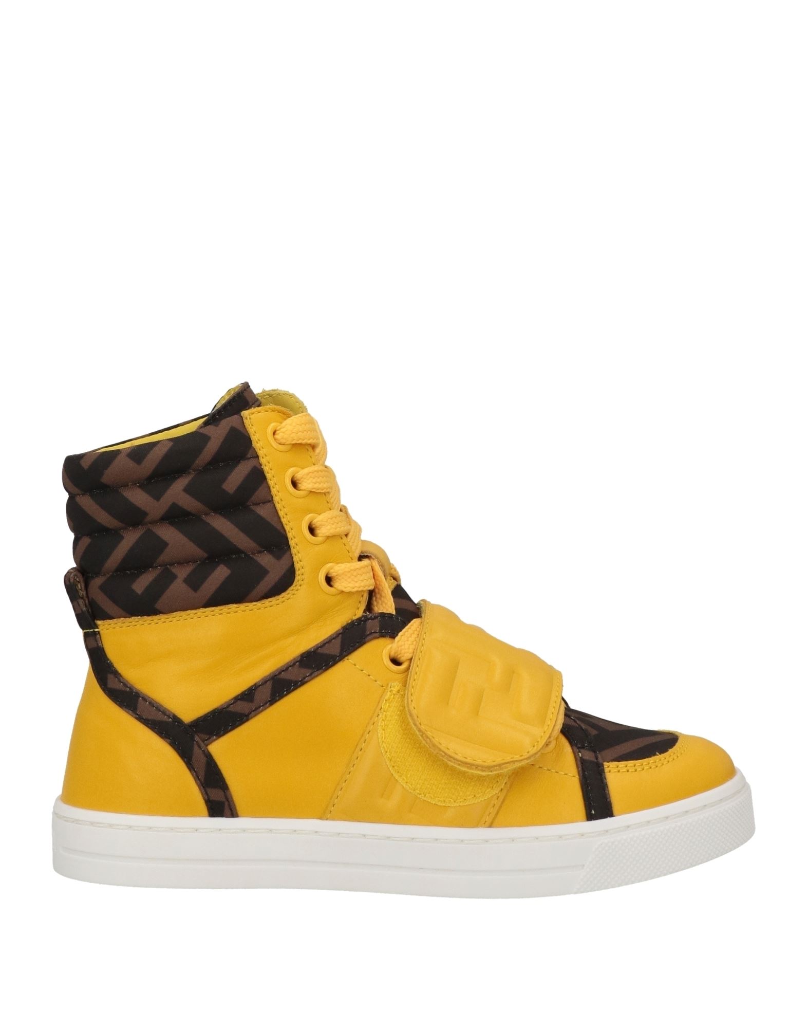 Fendi Kids' Sneakers In Yellow