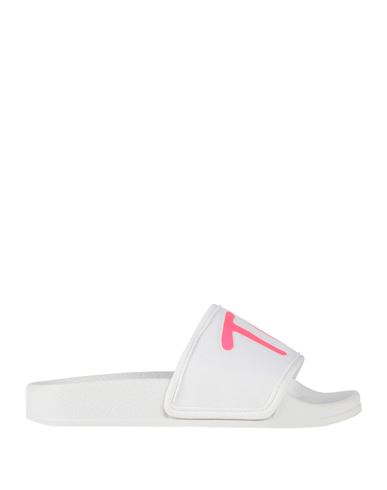 Tod's Toddler Girl Sandals White Size 10c Textile Fibers In White