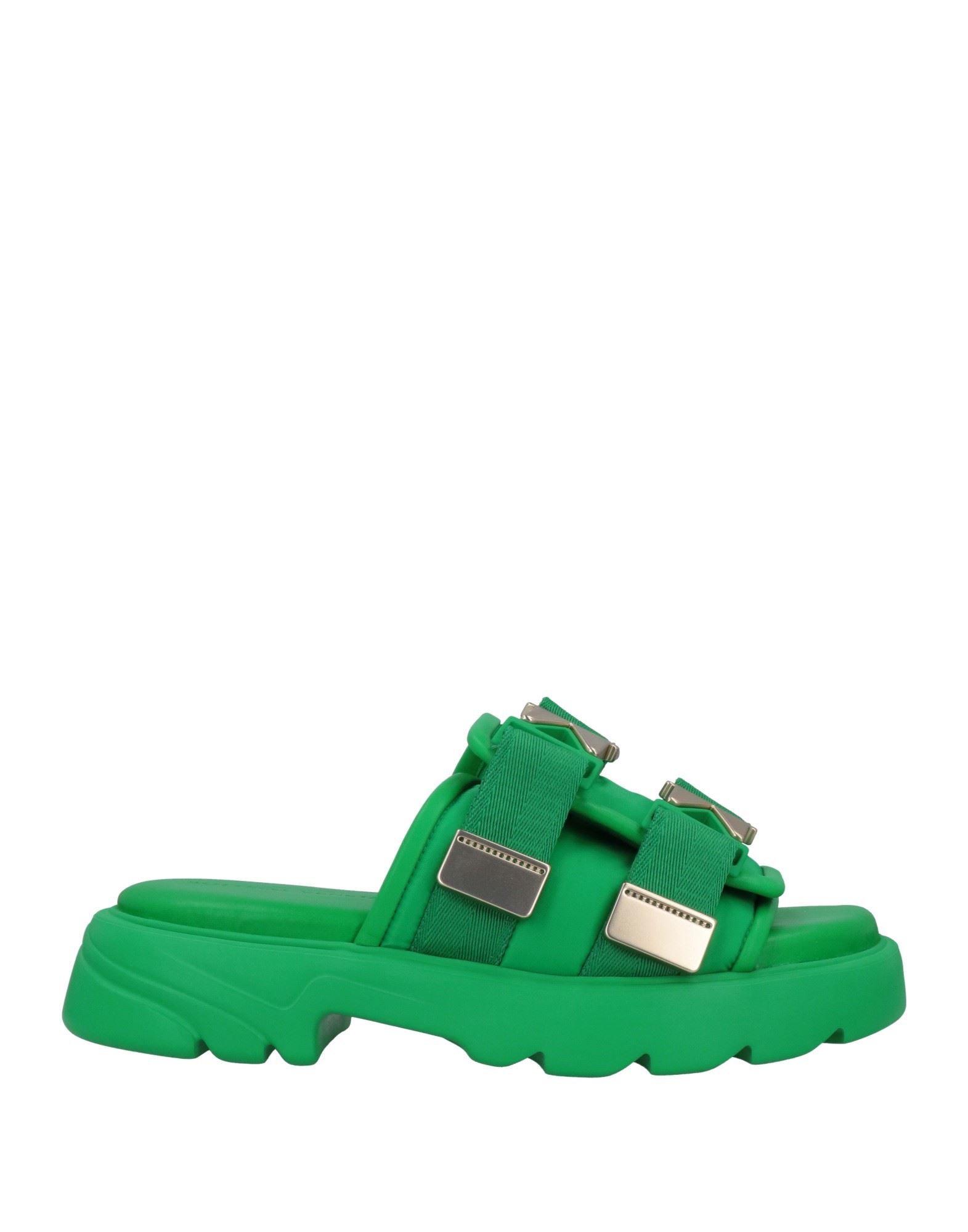 Bottega Veneta Flash Padded Flat Sandals In Green