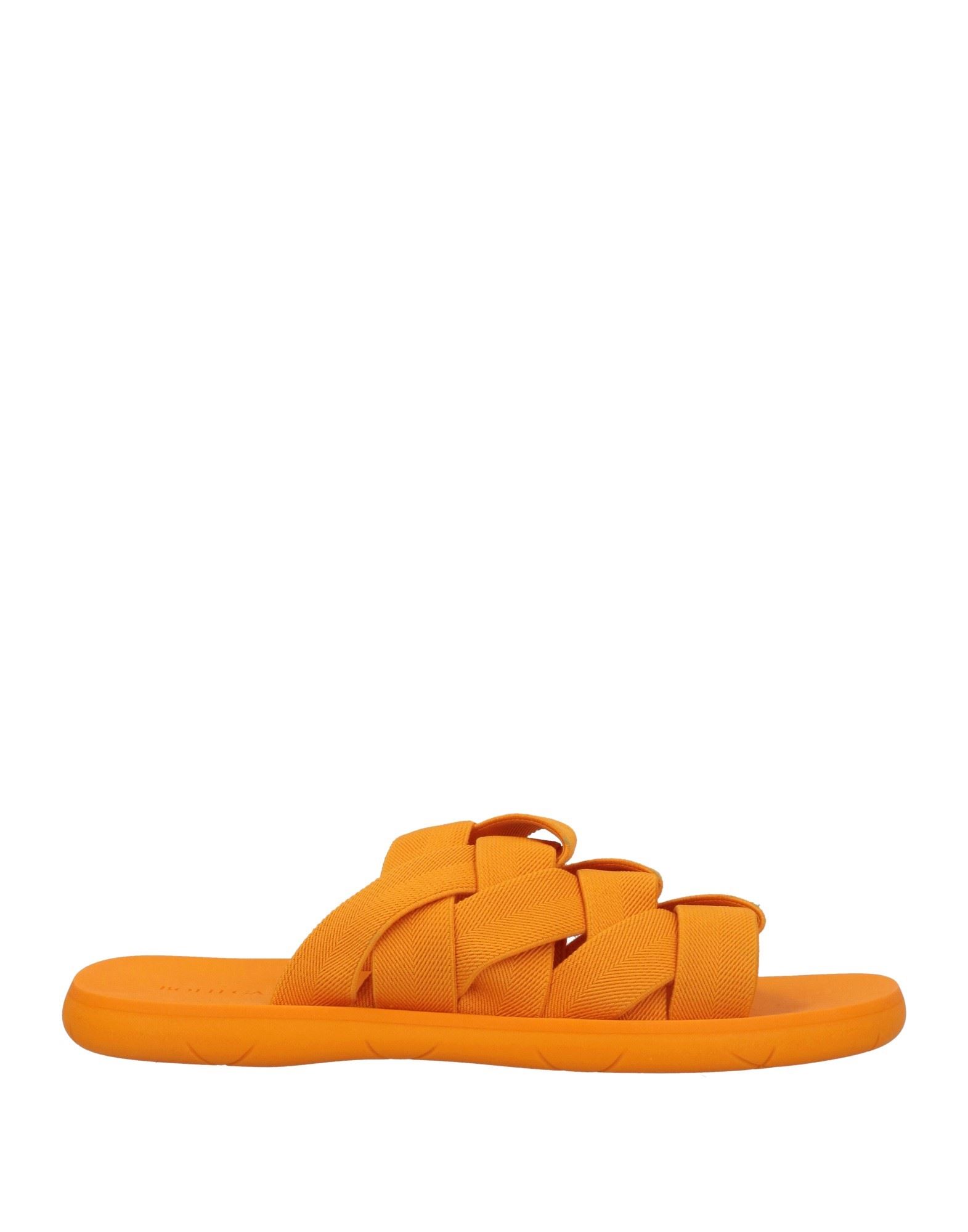 Bottega Veneta Sandals In Orange