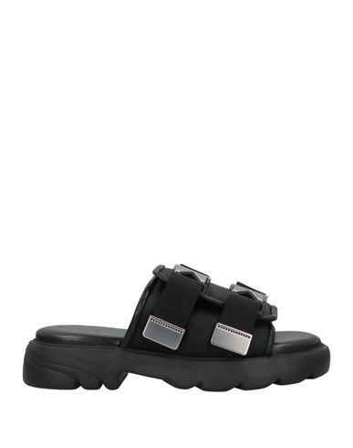 Bottega Veneta Woman Sandals Black Size 11 Soft Leather, Textile Fibers