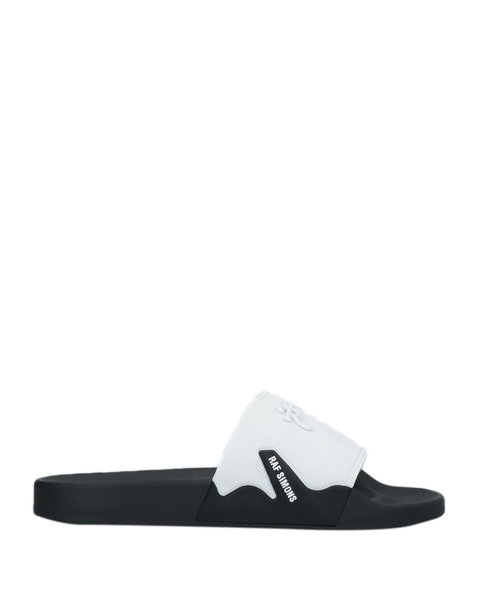 Shop Raf Simons Man Sandals White Size 7 Rubber