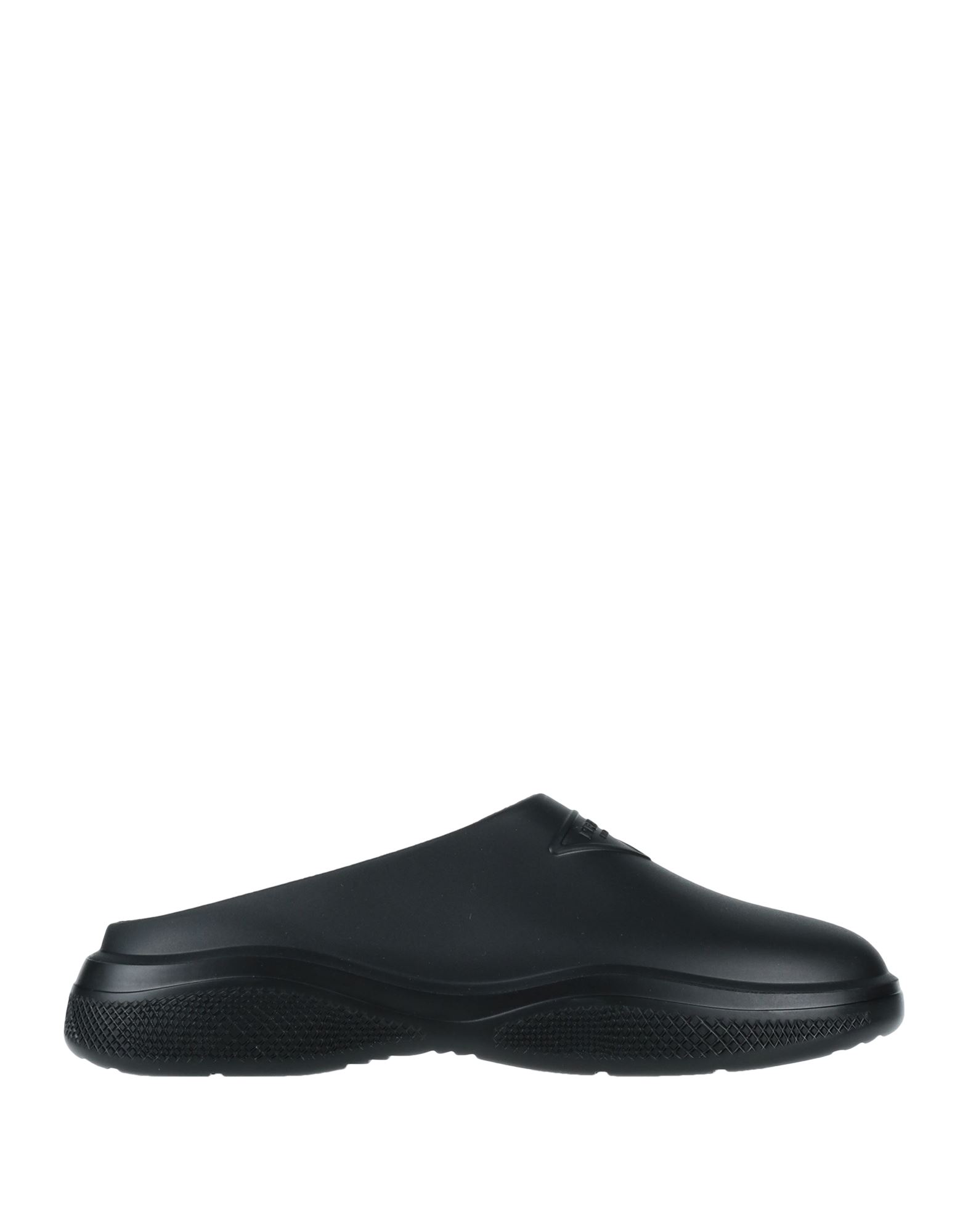 Prada Molded Rubber Comfort Mules In Nero | ModeSens