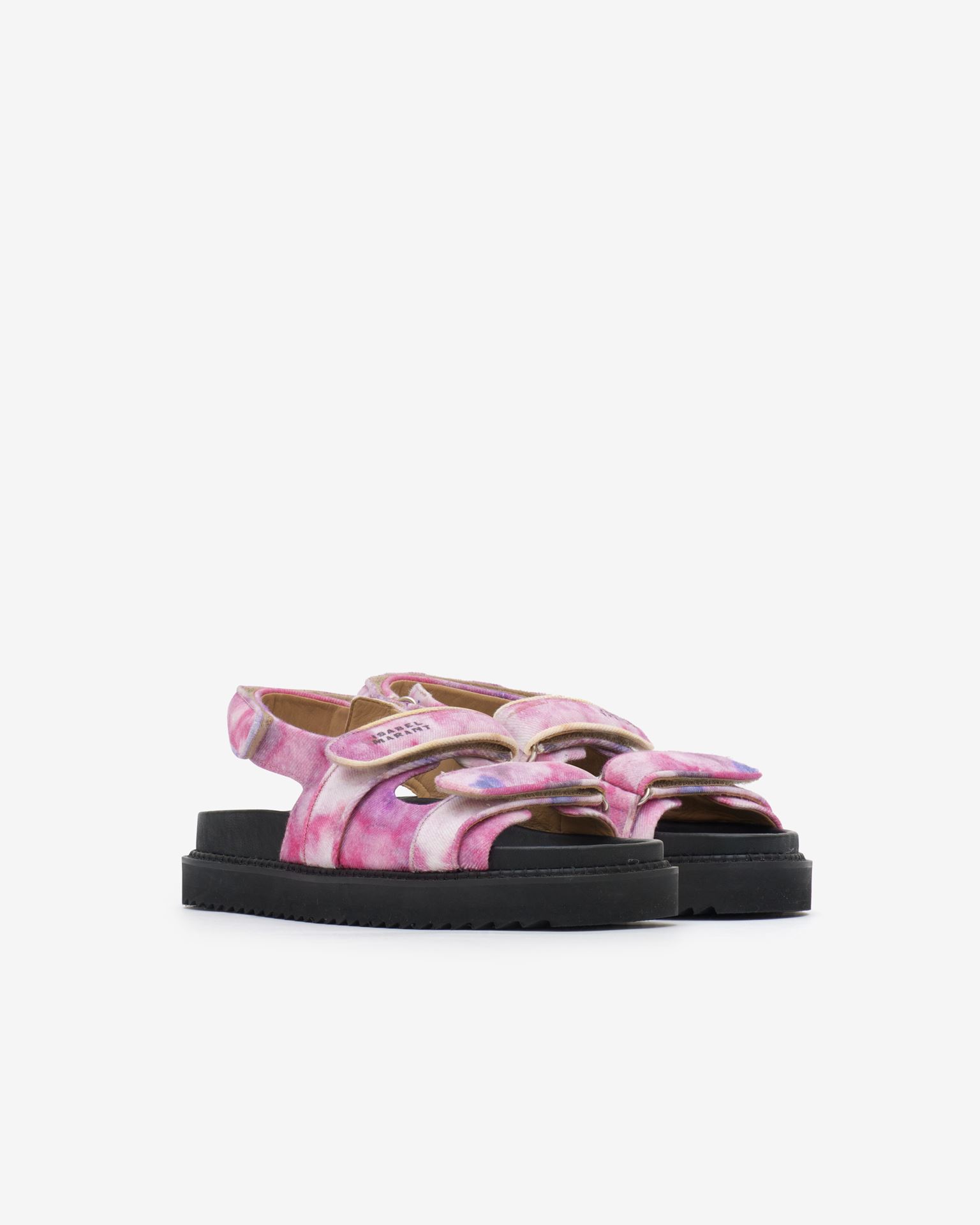 Isabel Marant, Madee Printed Sandals - Women - Pink