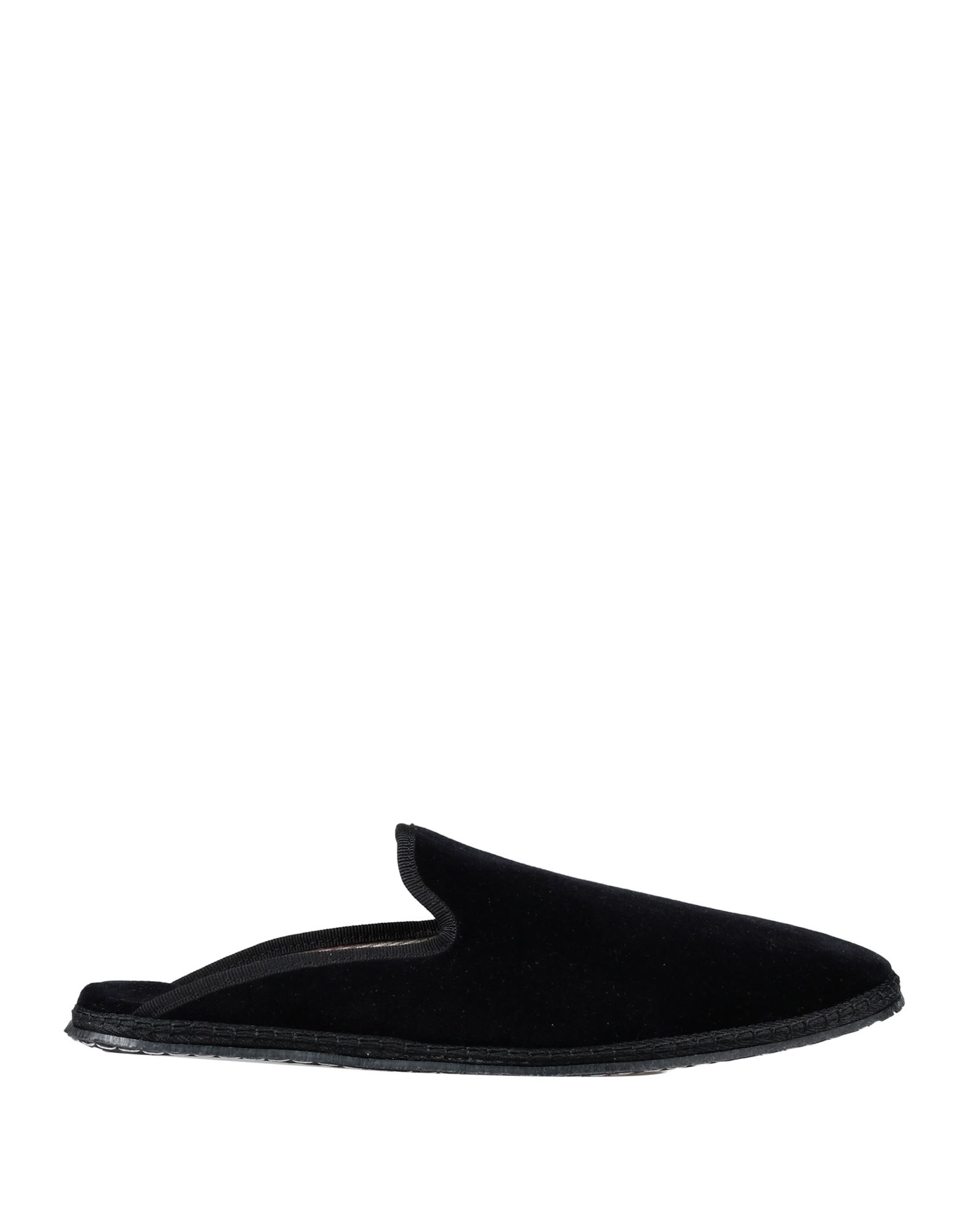Vibi Venezia Woman Mules & Clogs Black Size 6 Cotton, Modal In Black