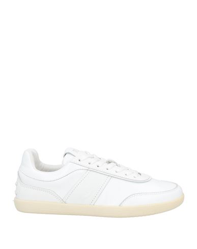 Tod's Woman Sneakers White Size 8 Soft Leather In White
